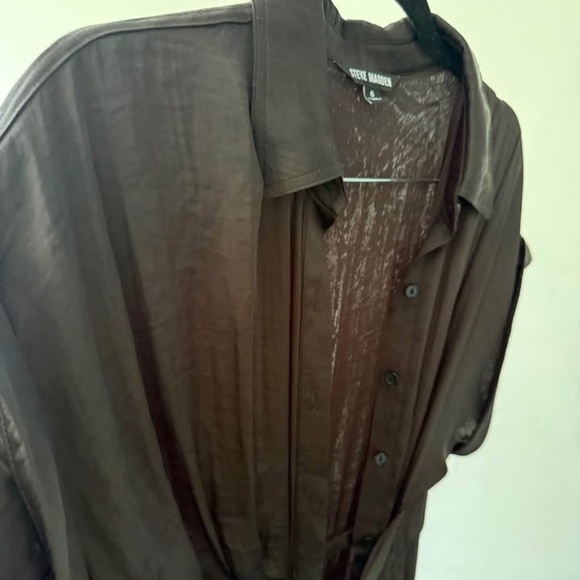 Steve Madden TORI DRESS BLACK-Size 6 - Picture 8 of 11